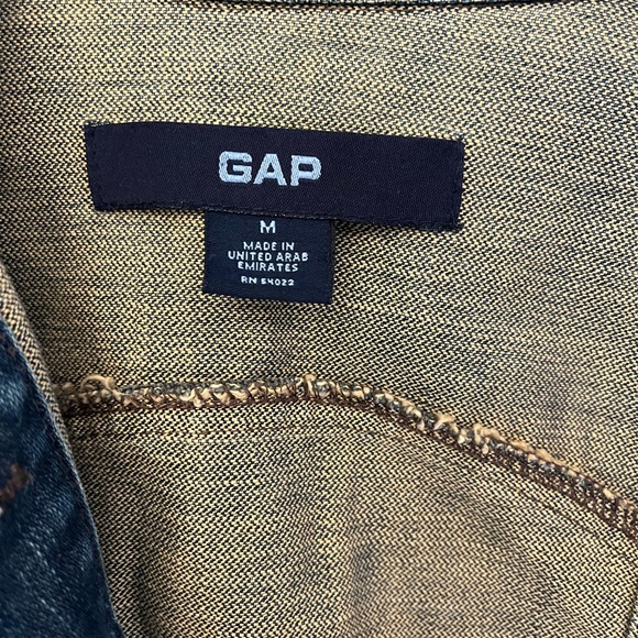 Woman Jean Gap Jacket - Picture 4 of 9